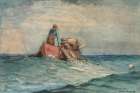 Hauling in the Nets Art Print