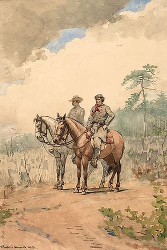 Two Scouts Art Print