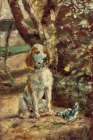The Artists Dog Fleche Art Print
