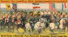 Magnificent international military calvary drill Art Print