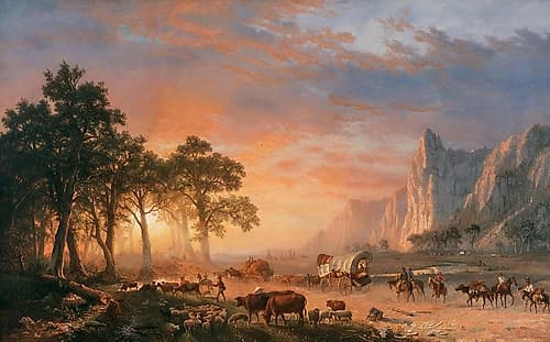 The Oregon Trail Landscape Print