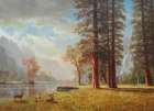 The Hetch Hetchy Valley, California Art Print