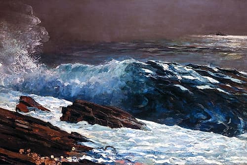 Sunlight on the Coast Coastal Print
