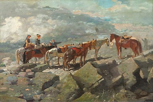Mount Washington Figurative Print