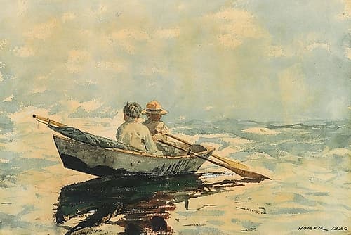 Rowboat Art Print