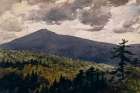 Burnt Mountain Art Print
