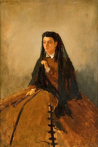 Portrait of Pauline Figurative Print