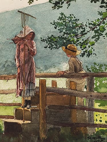 Spring Figurative Print