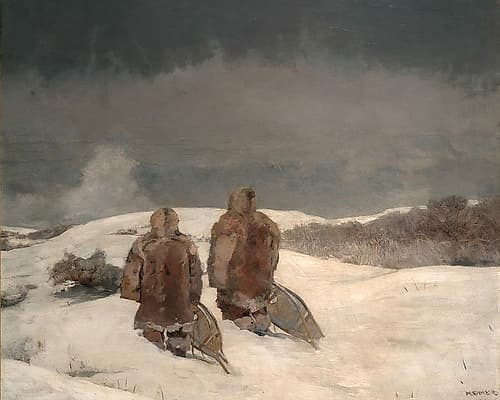 Below Zero Art Print