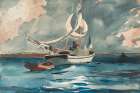 Sloop, Nassau Art Print