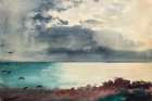 Breaking Storm, Coast of Maine Art Print