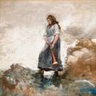 Daughter of the Coast Guard Art Print
