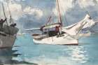 Fishing Boats, Key West Art Print