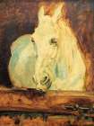 The Grey Horse Art Print