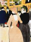 Au Moulin Rouge, la Goulue et sa soeur Art Print