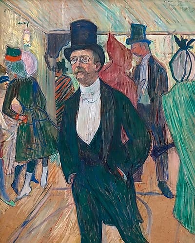 Monsieur Fourcade Figurative Print