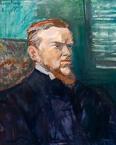 Portrait of Octave Raquin Figurative Print