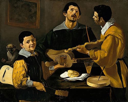 The Three Musicians Figurative Print