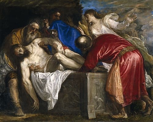 The Entombment Renaissance Print