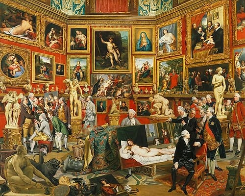 Tribuna of the Uffizi Figurative Print