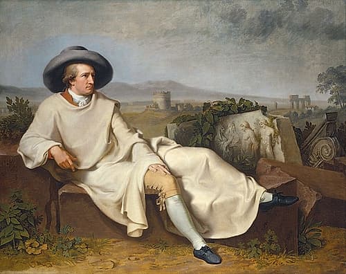 Goethe in the Roman Campagna Classical Print