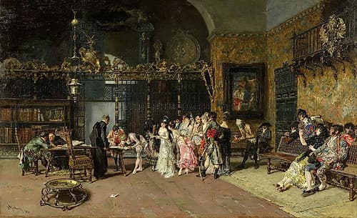 The Spanish Wedding Figurative Print
