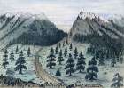 Cherokee Trail Art Print