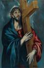Christ Carrying the Cross ca 1600 Art Print