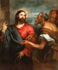Christ of the Coin Art Print