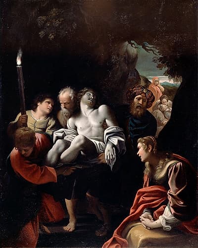 Christ Carried to the Tomb Figurative Print
