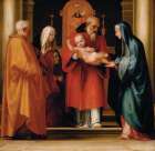 The Scene of Christ in the Temple Art Print