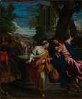 Christ and the Samaritan Woman Art Print