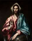 Christ as Saviour ca 1610 Art Print