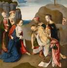 Lamentation over the Dead Christ Art Print