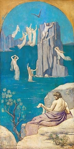Dramatic Poetry Aeschylus 1896 Figurative Print