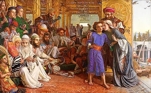 The Finding of the Saviour in the Temple Art Print