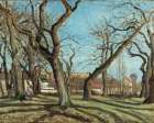 Chestnut Grove at Louveciennes Art Print
