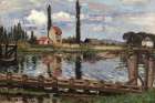 Banks of the Seine at Port Marly - by Pissarro, Camille | Bentley Art Publishing | Pissarro, Camille