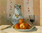Still Life with Apples and Pitcher Still Life Print