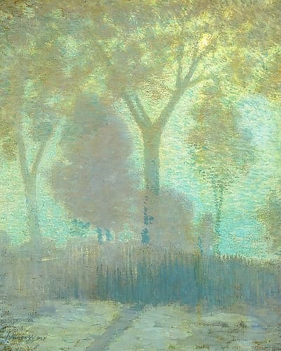 Moonlight Landscape Print