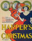 Harpers Christmas 1895 Vintage Print