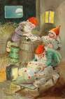 Christmas card Vintage Print