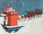 Vintage Christmas Art Print