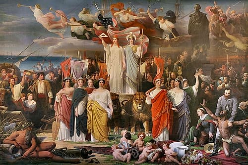 Genius of America Art Print