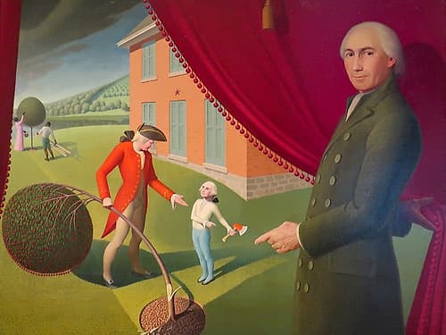 Parson Weemsâ€™ Fable Figurative Print