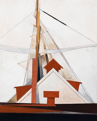 Masts Art Print