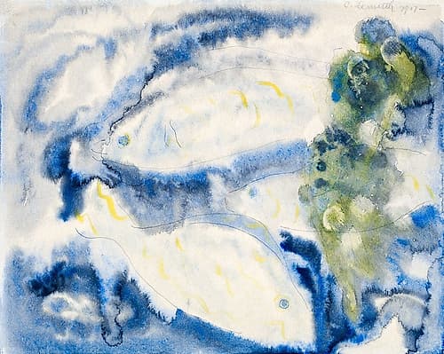 Fish Series-No. 1 Art Print by Charles Demuth