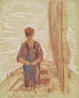 Fisherman-Isle of Shoals Art Print