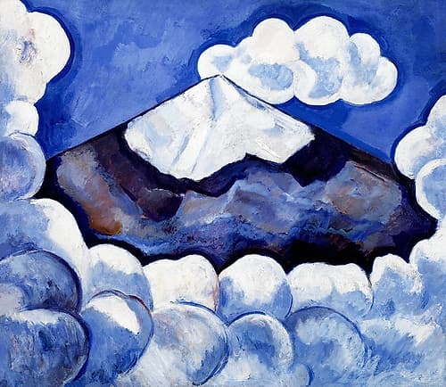 Popocatepetl-Spirited Morning Landscape Print