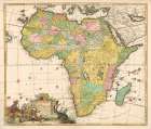 Map of Africa 1690 Art Print